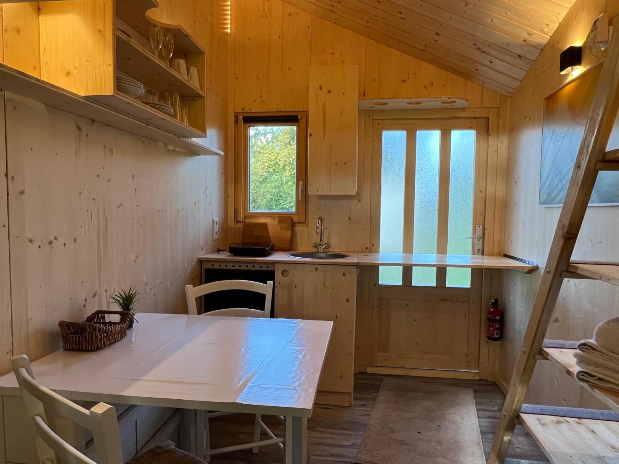 Apartment Wiesenhaus: Wohnen Im Tiny House Direkt Am Rhein *